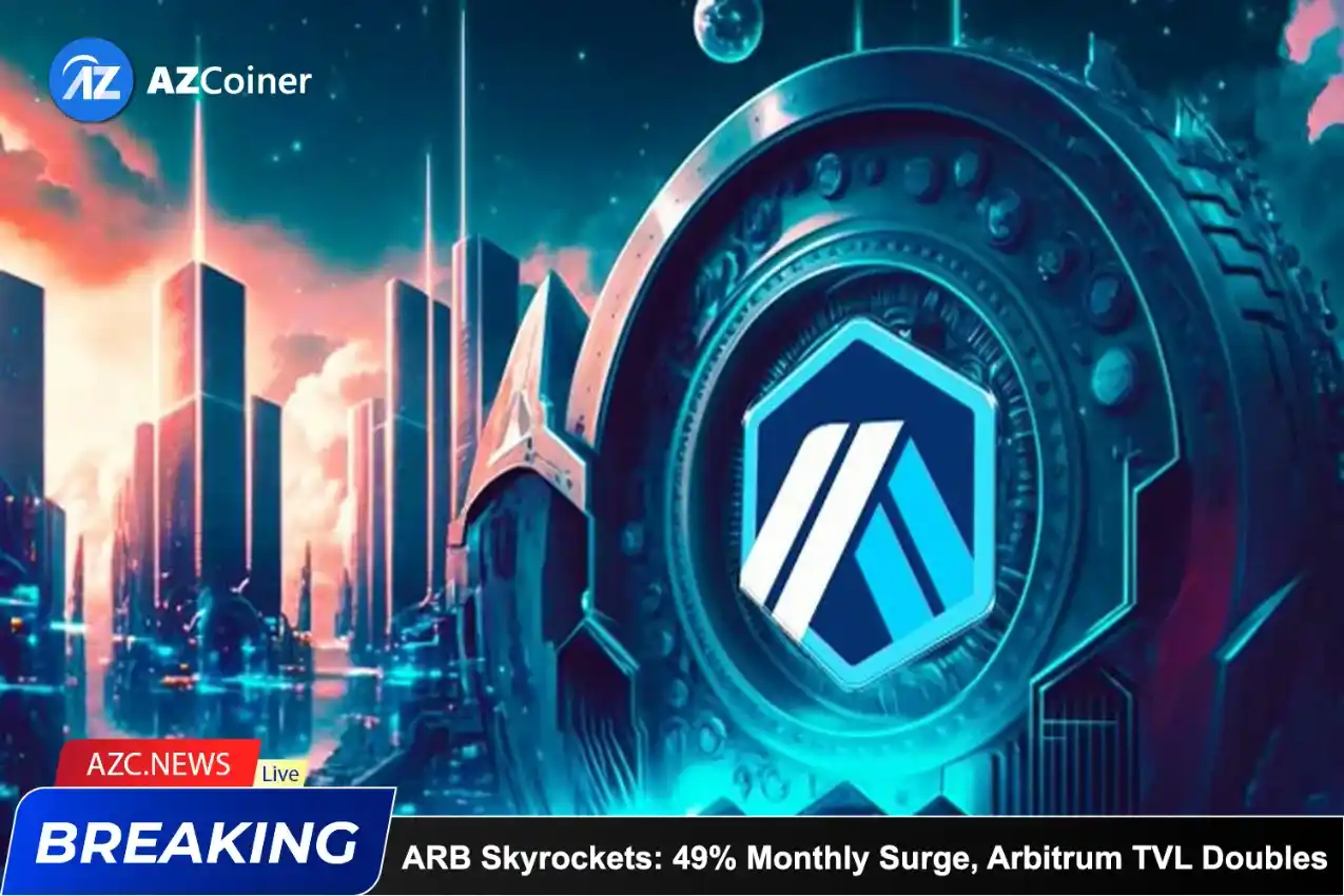 Arb Skyrockets: 49% Monthly Surge, Arbitrum Tvl Doubles_65b974e79f220.webp