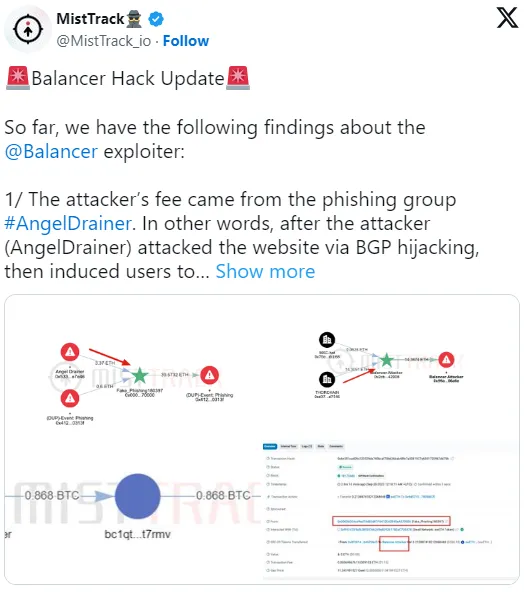 balancer blames social engineering attack on dns provider for website hijack 65b96d20339ec