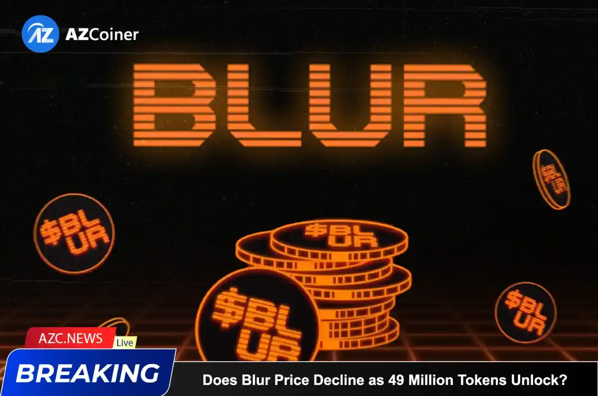Does Blur Price Decline As 49 Million Tokens Unlock?_65b97385b7dfe.webp