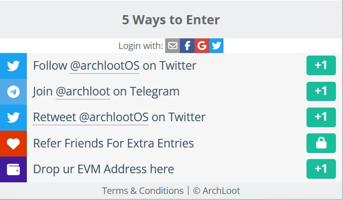 guide on participating in the archloot alt airdrop 65b94f9c29a3e
