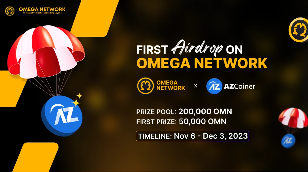 join azcoiner airdrops on omega network and receive rewards up to 200000 omn 65b94f434d18b