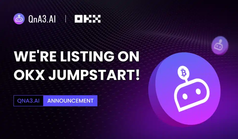 OKX announces the listing of QnA3.AI token