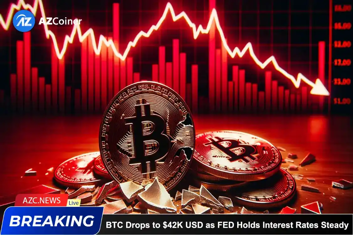 Bitcoin Drops To $42k Usd As Fed Holds Interest Rates Steady_65d5d2d1abc24.webp