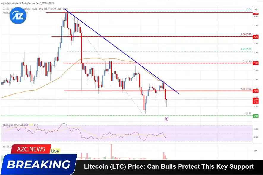 Litecoin (ltc) Price Analysis: Can Bulls Protect This Key Support_65d5cc17001bc.webp