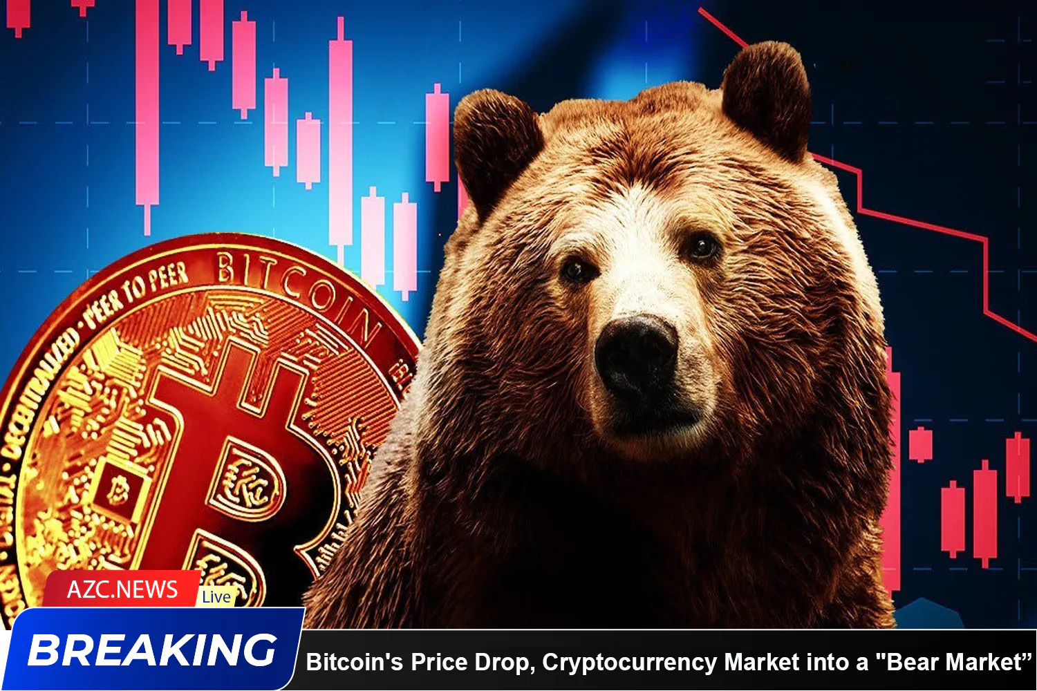 Bitcoin Price Drop Cryptocurrency Market Into A Bear Market