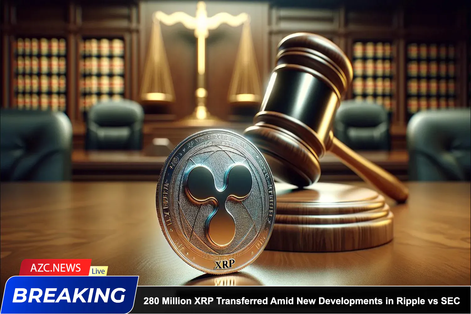 Azcnews 280 Million Xrp Transferred Amid New Developments In Ripple Vs. Sec Case