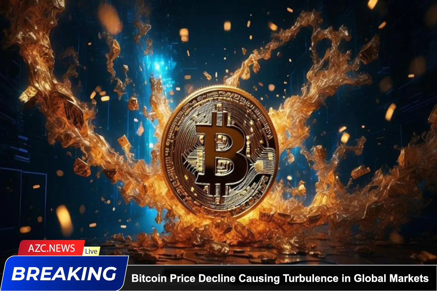 Azcnews Bitcoin Price Decline Causing Turbulence In Global Markets