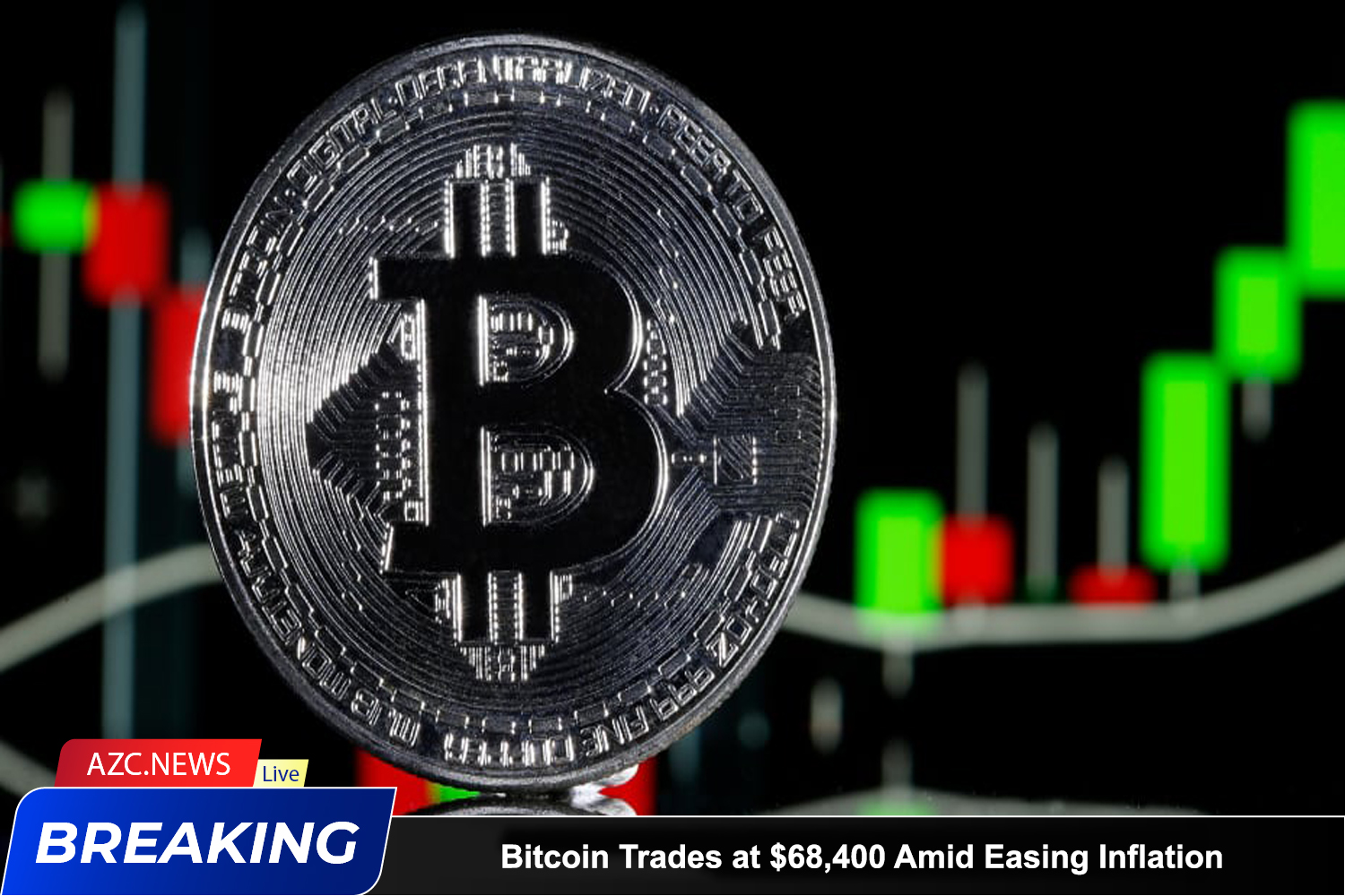 Azcnews Bitcoin Trades At $68,400 Amid Easing Inflation