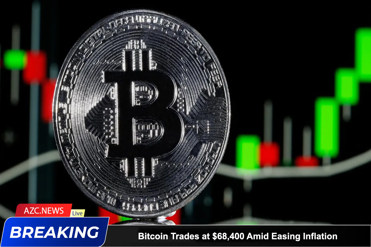 Azcnews Bitcoin Trades At $68,400 Amid Easing Inflation