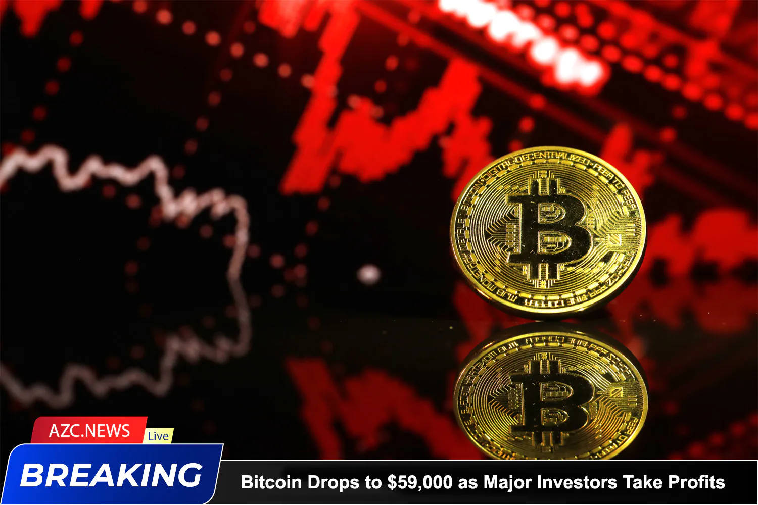 Azcnews Breaking Bitcoin Drops To $59,000 As Major Investors Take Profits