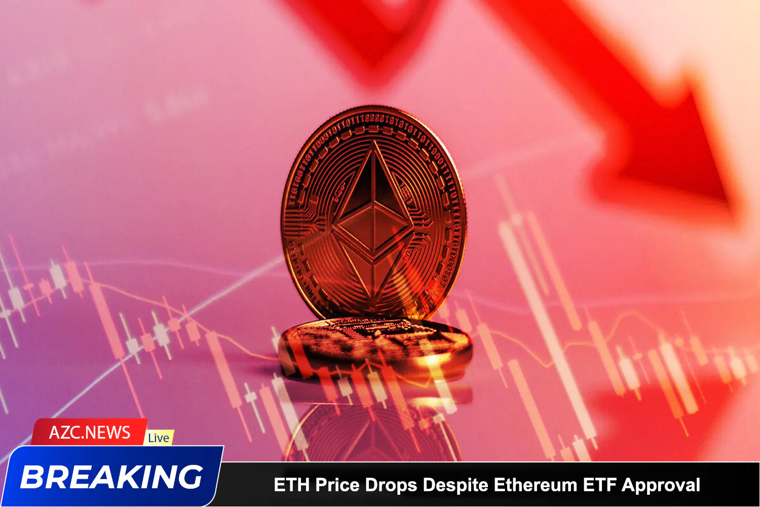 Azcnews Eth Price Drops Despite Ethereum Etf Approval