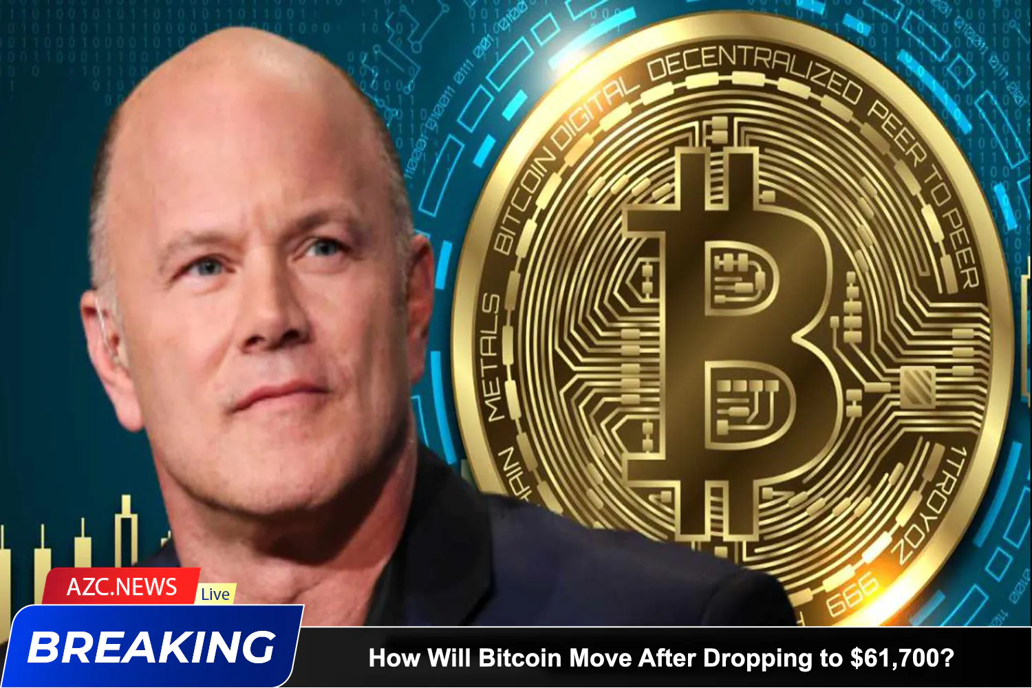 Azcnews How Will Bitcoin Move After Dropping To $61,700