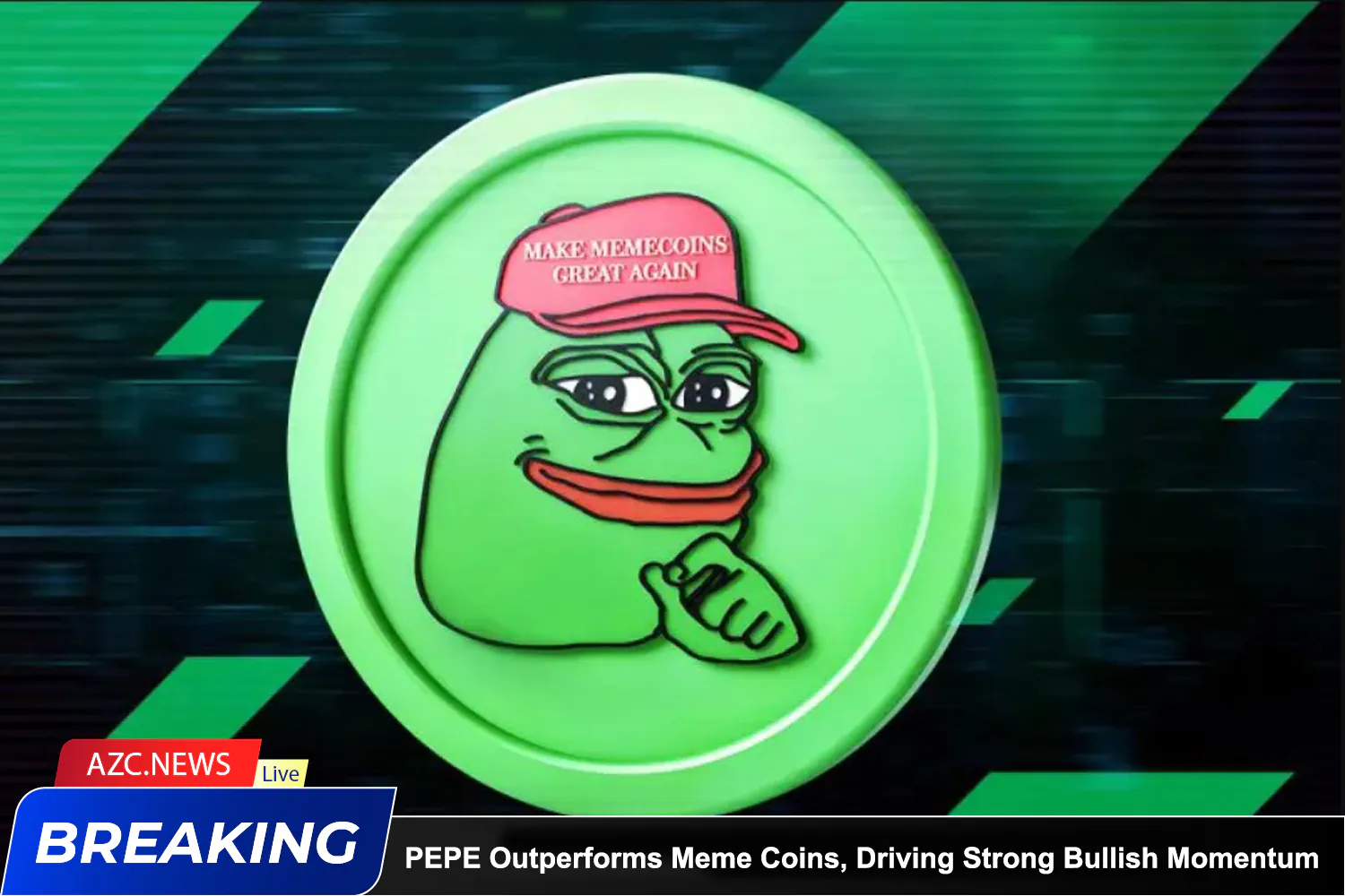 Azcnews Pepe Outperforms Meme Coins, Driving Strong Bullish Momentum