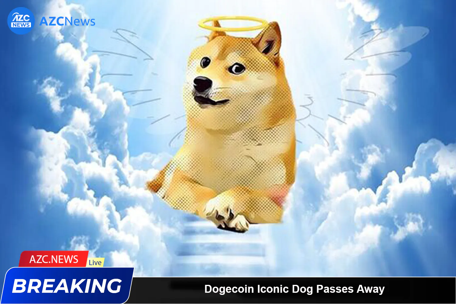Dogecoin Iconic Dog Passes Away Azc