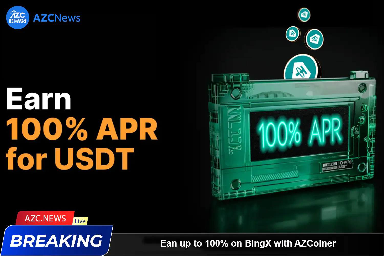 Ean Up To 100% On Bingx With Azcoiner Azc