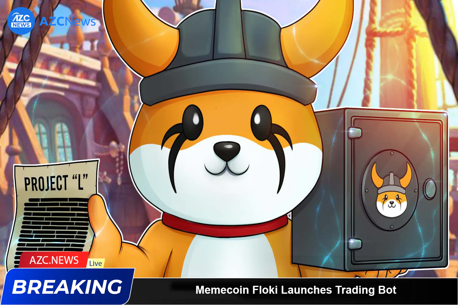 Memecoin Floki Launches Trading Bot, Price Immediately Rises Azc