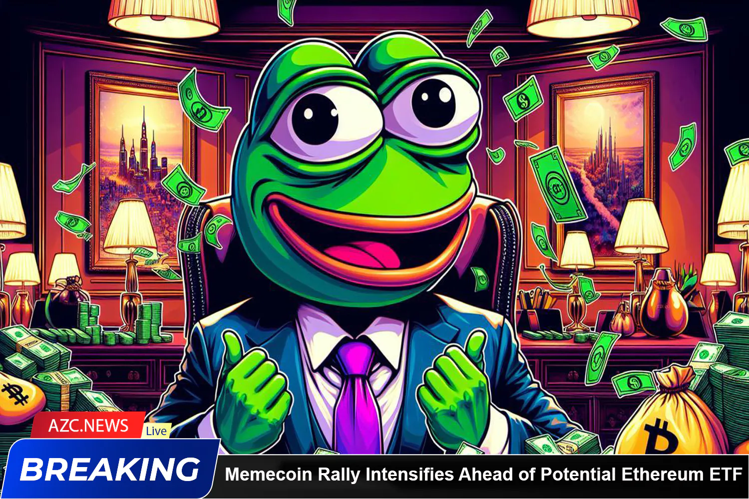 Memecoin Rally Intensifies Ahead Of Potential Ethereum Etf Approval Azc