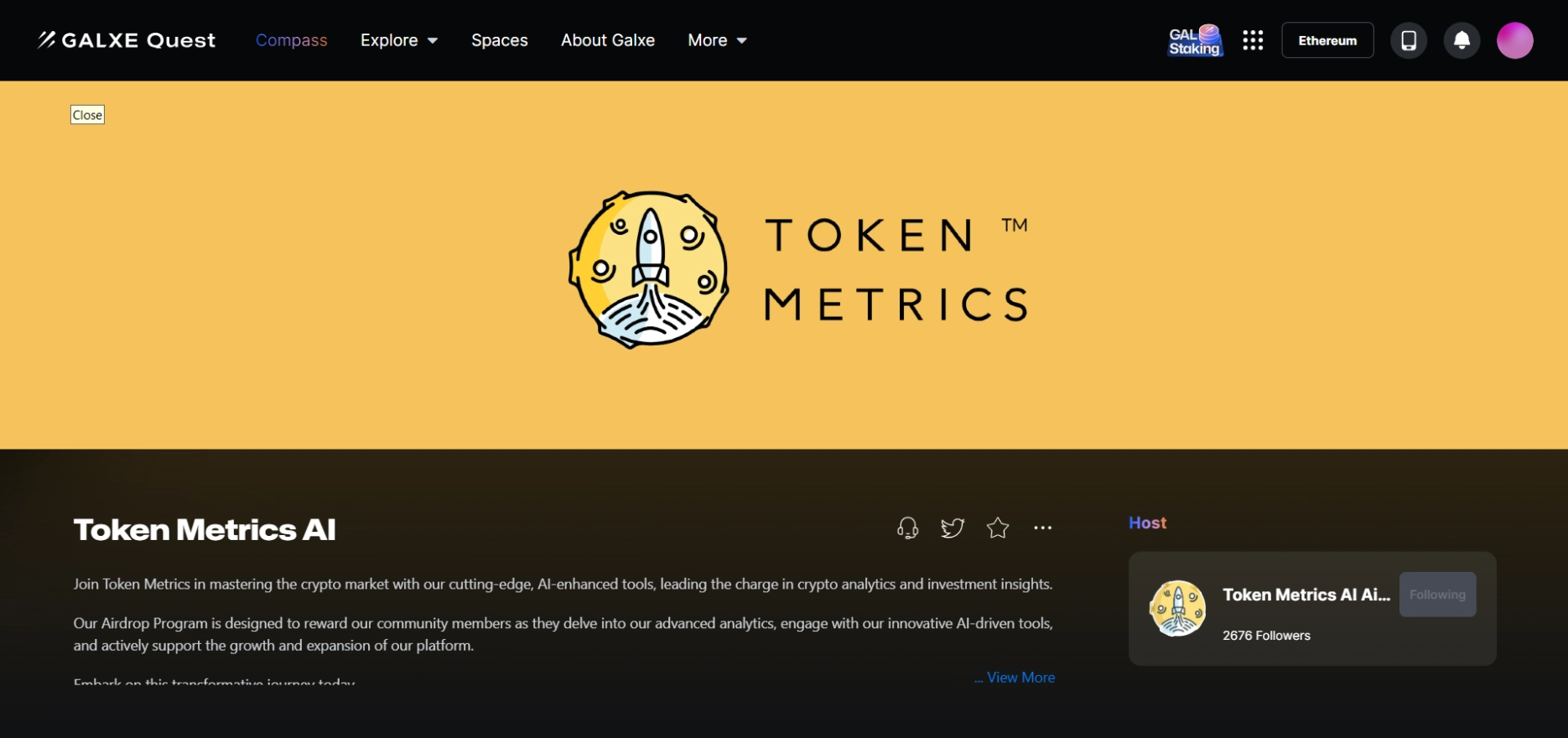 Token Metrics Airdrop 1