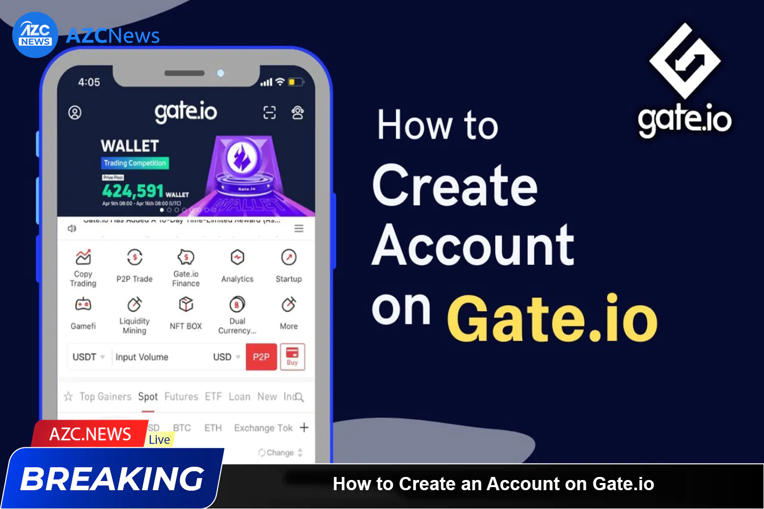 Created Account Gate Azc
