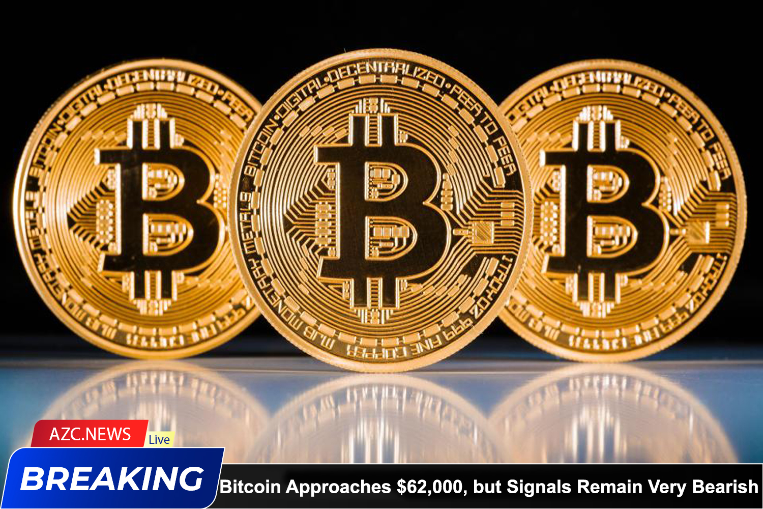 Azcnews Bitcoin Approaches $62,000, But Signals Remain Very Bearish