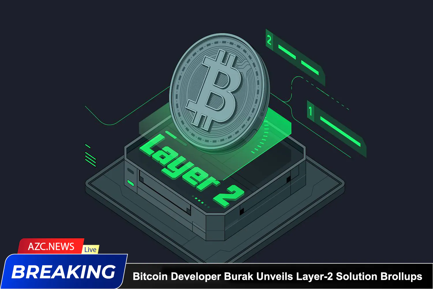 Azcnews Bitcoin Developer Burak Unveils Layer 2 Solution Brollups