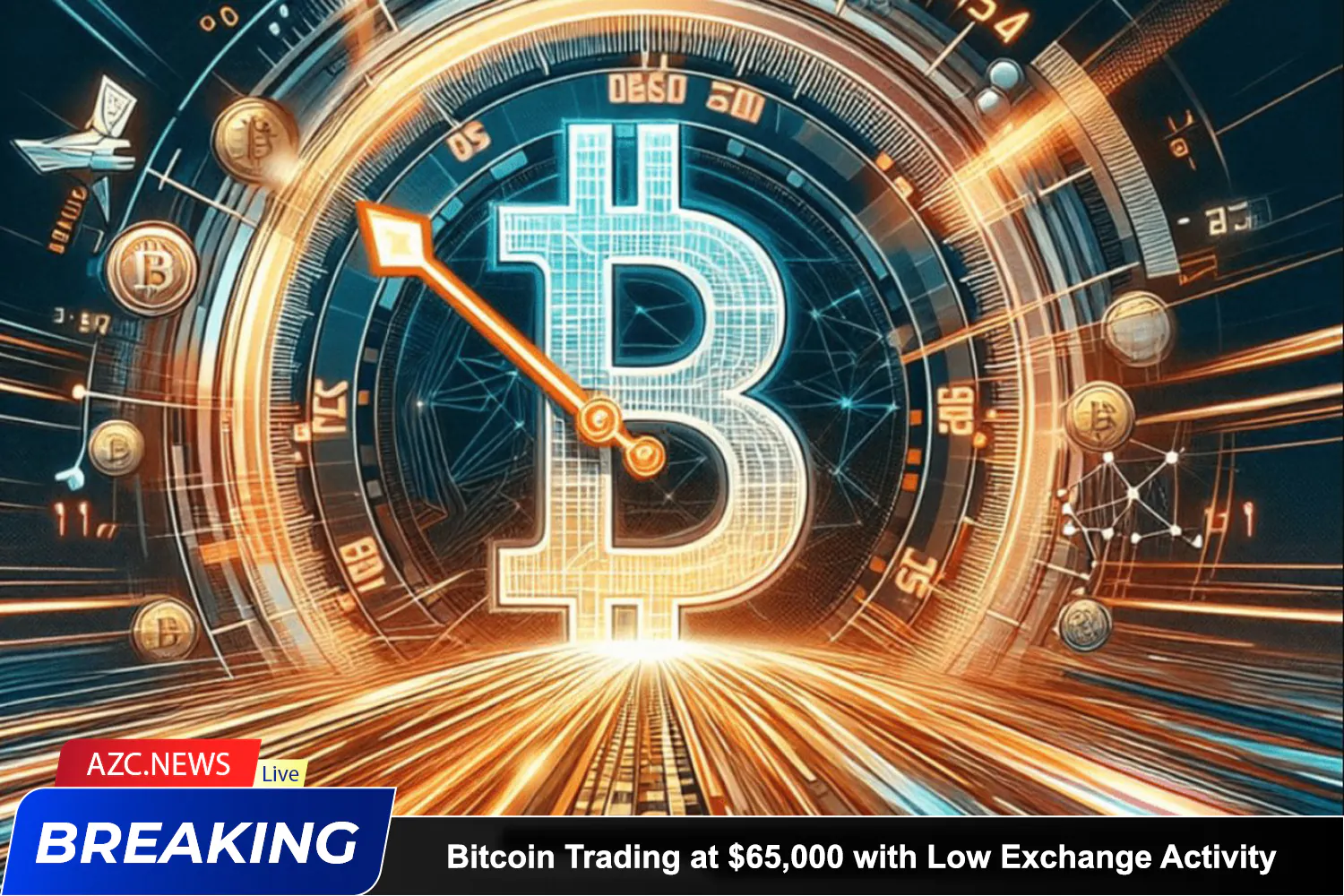 Azcnews Bitcoin Trading At $65,000 With Low Exchange Activity