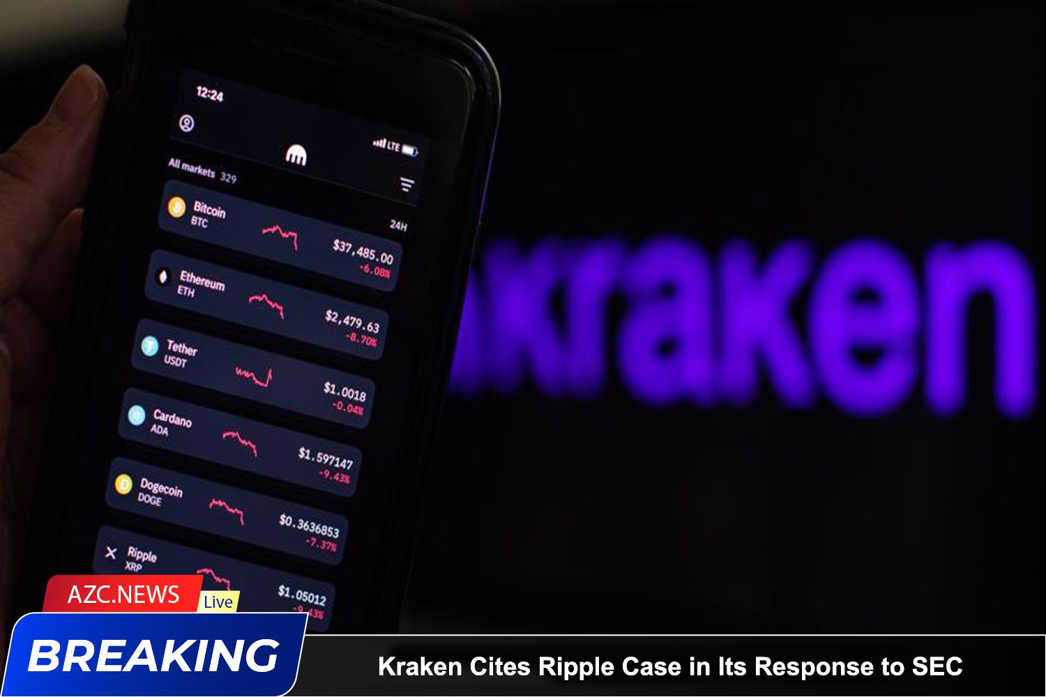 Azcnews Kraken Cites Ripple Case In Its Response To Sec