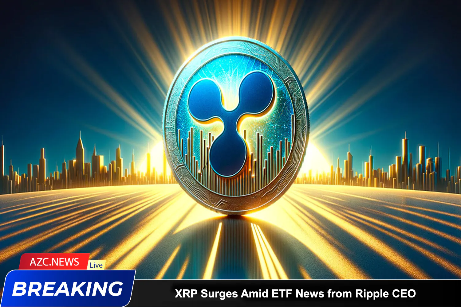 Azcnews Xrp Surges Amid Etf News From Ripple Ceo