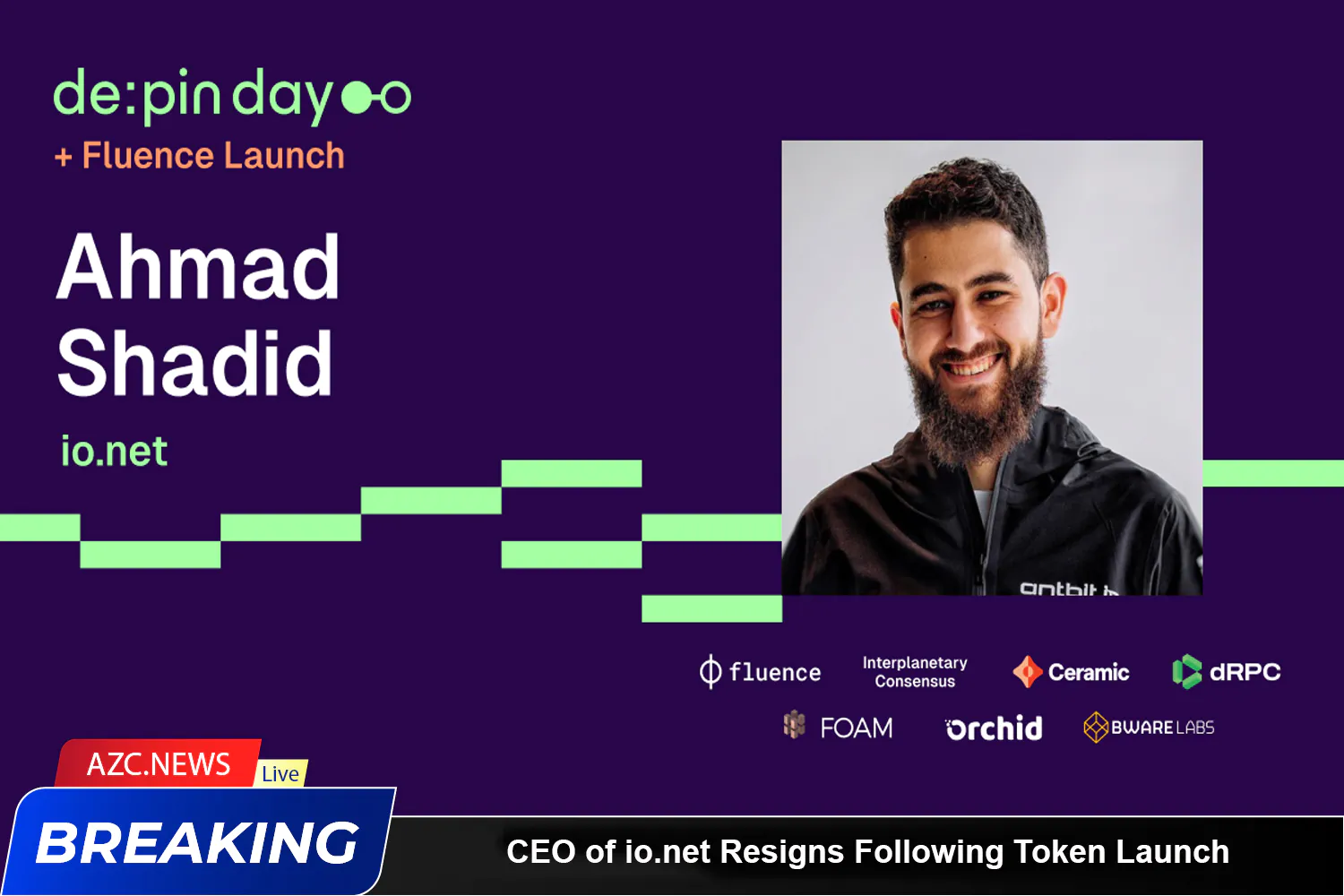 Ceo Of Io Net Ahmad Shadid Resigns Following Token Launch