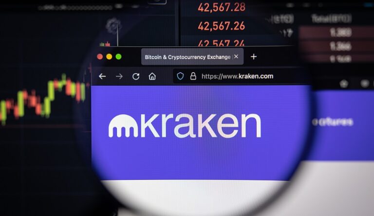 Kaufbeuren,,germany, ,october,02,,2021.,kraken,company,logo,on