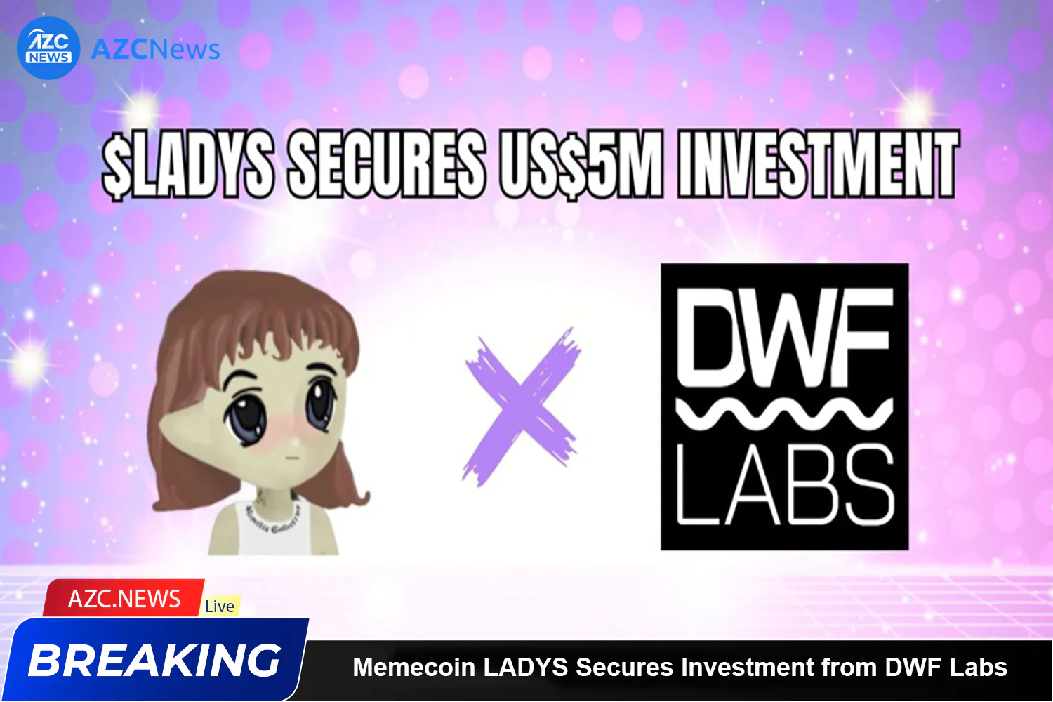 Memecoin Ladys Secures Investment From Dwf Labs Azc