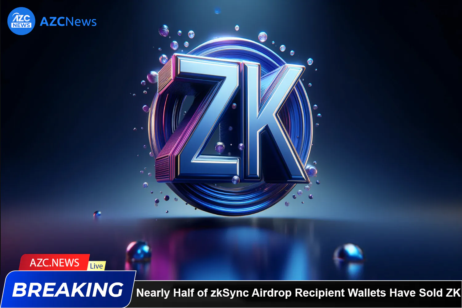 Nearly Half Of Zksync Airdrop Recipient Wallets Have Sold Zk Tokens