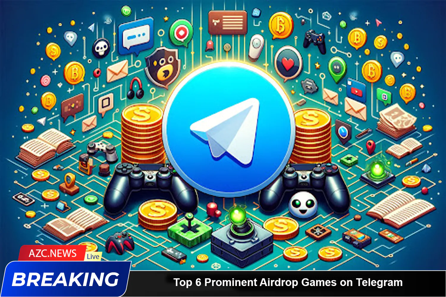Top 6 Prominent Airdrop Games On Telegram