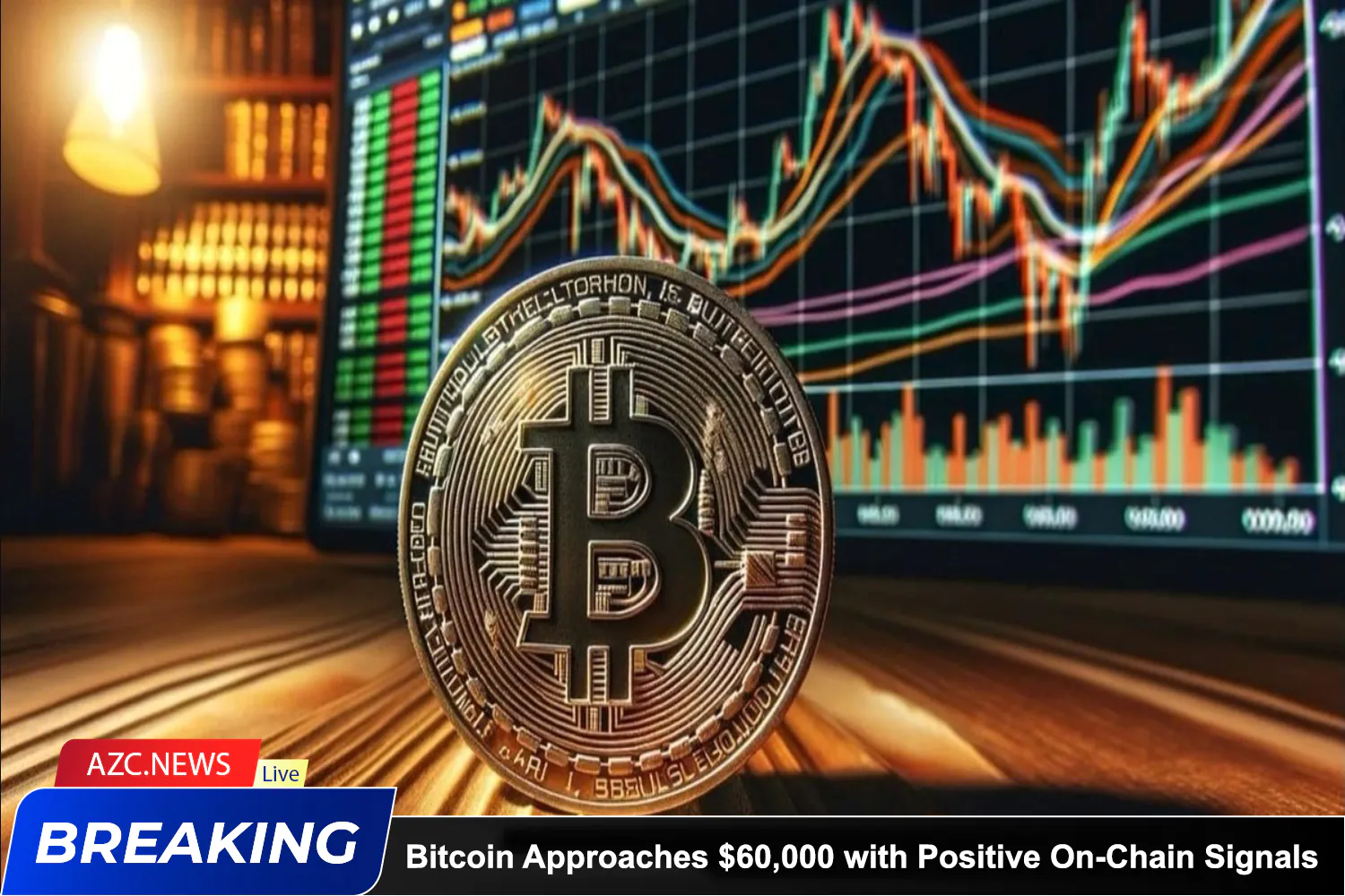 Azcnews Bitcoin Approaches $60,000 With Positive On Chain Signals