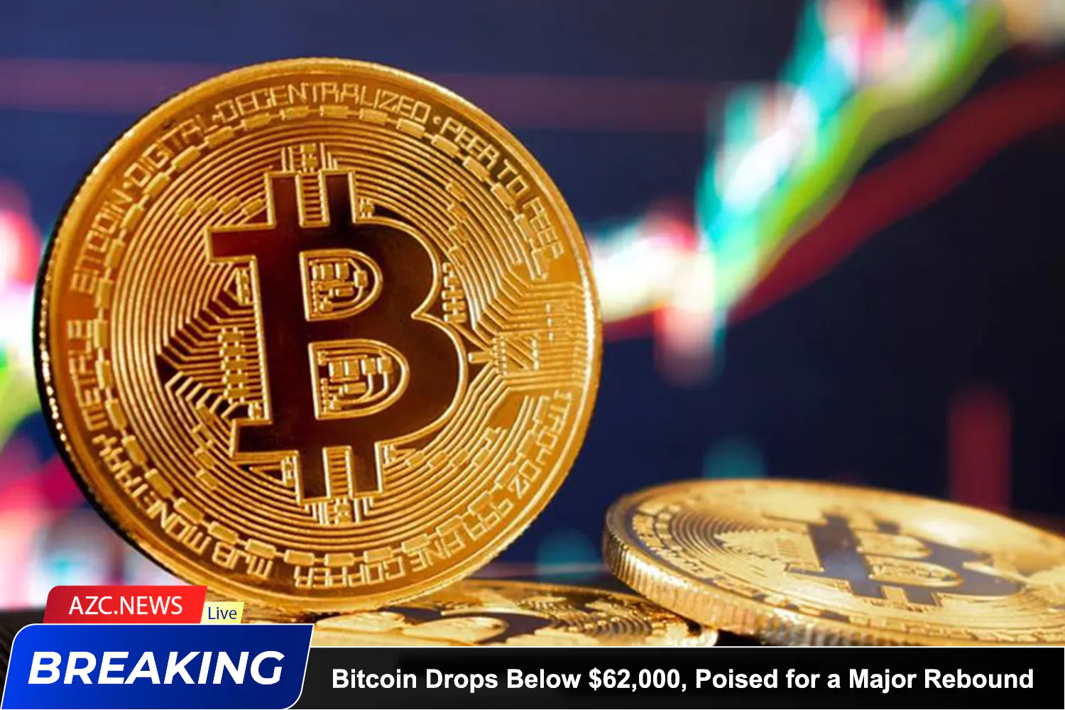 Azcnews Bitcoin Drops Below $62,000, Poised For A Major Rebound