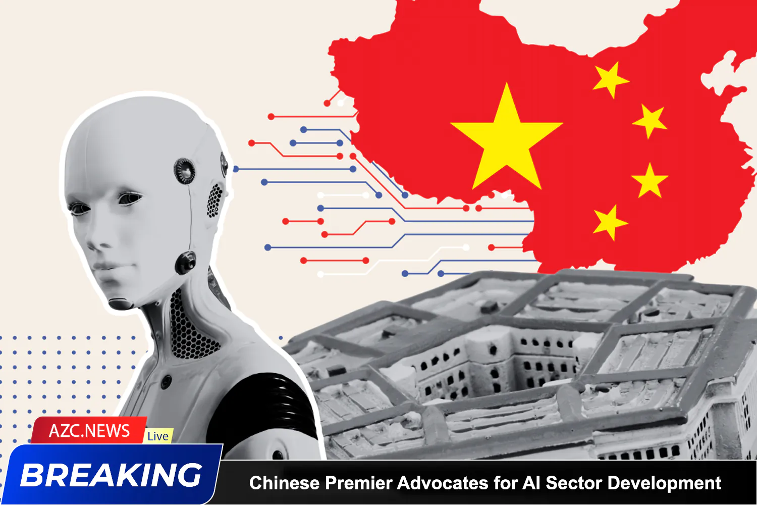 Azcnews Chinese Premier Advocates For Ai Sector Development