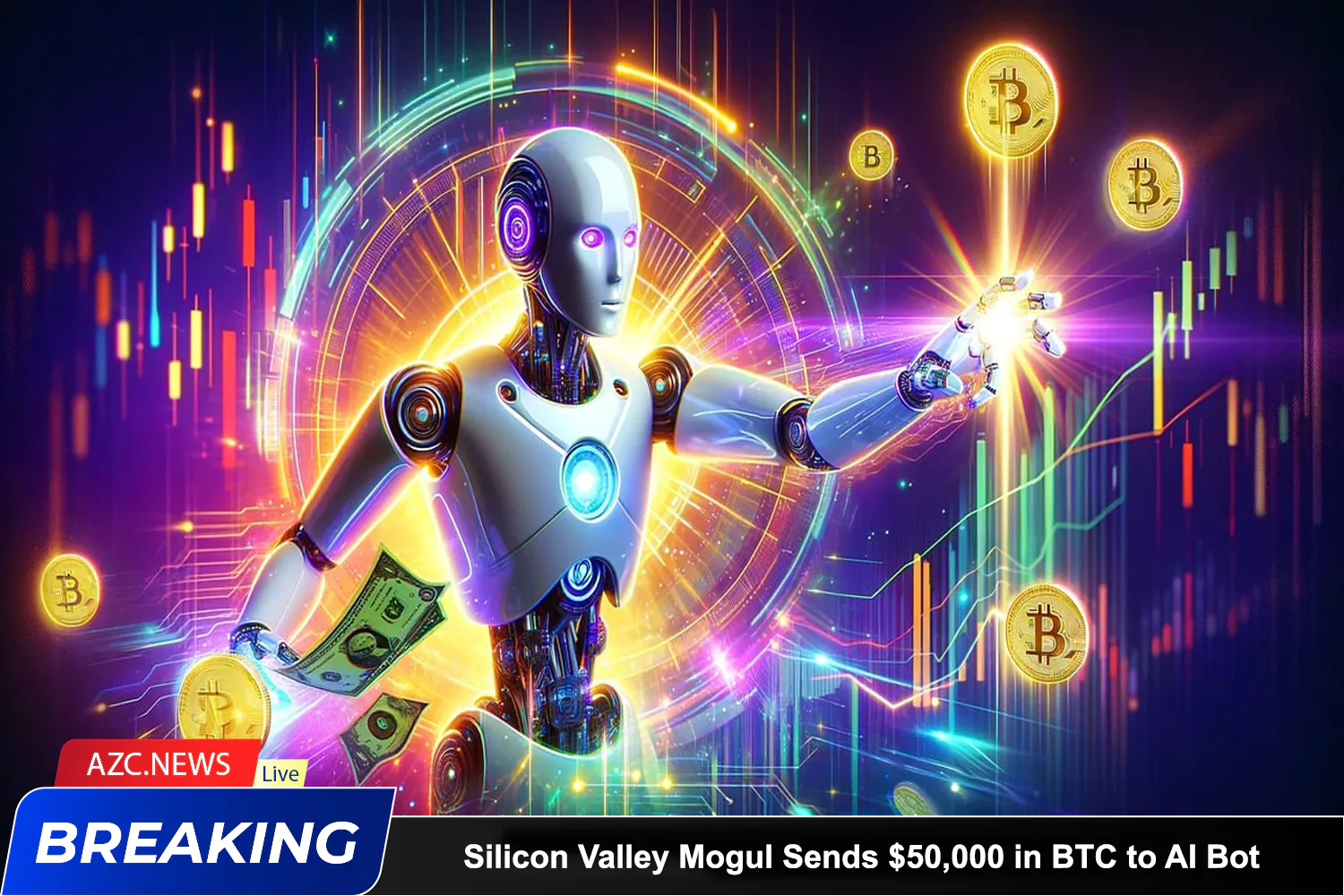 Azcnews Silicon Valley Mogul Sends $50,000 In Btc To Ai Bot