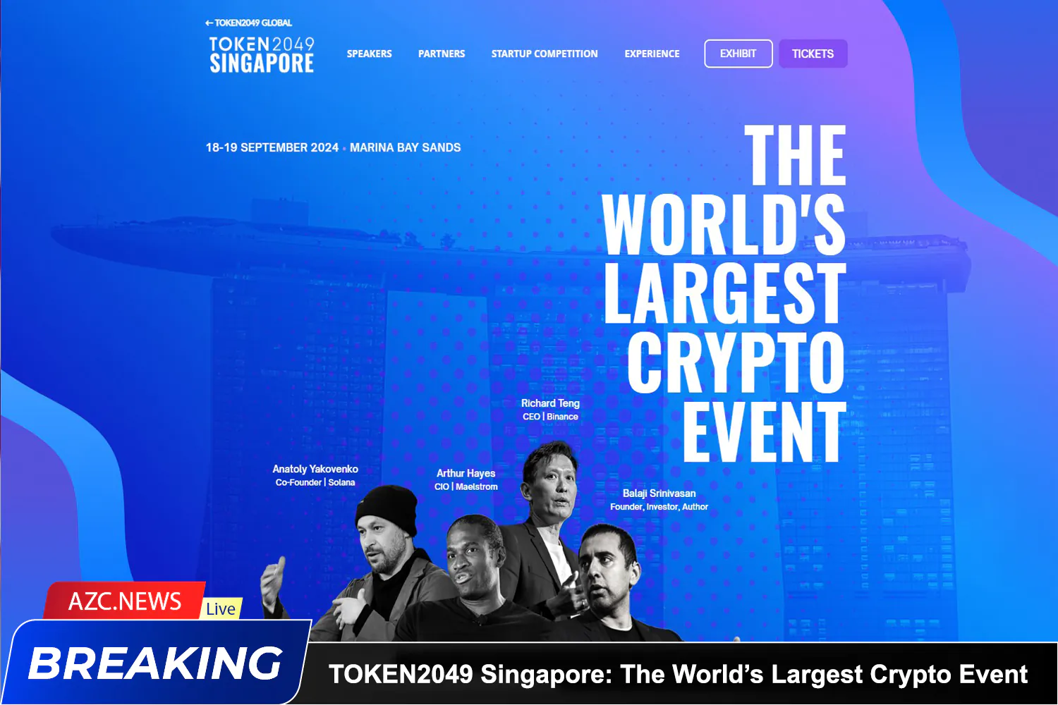Azcnews Token2049 Singapore The World’s Largest Crypto Event