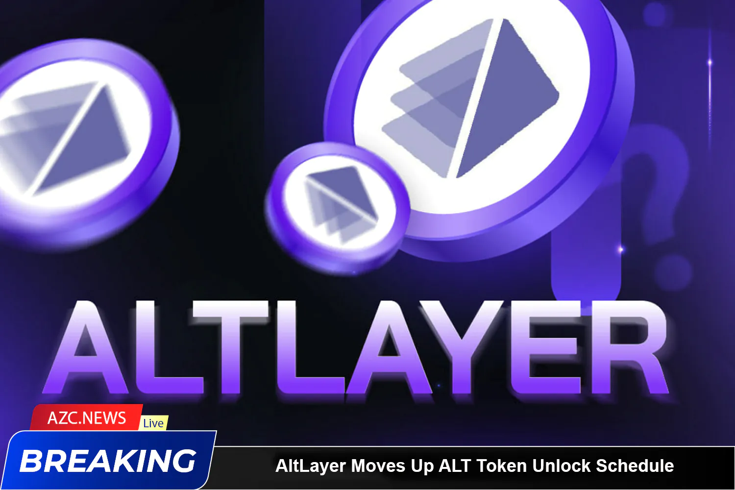 Altlayer Moves Up Alt Token Unlock Schedule, Mimicking Worldcoin