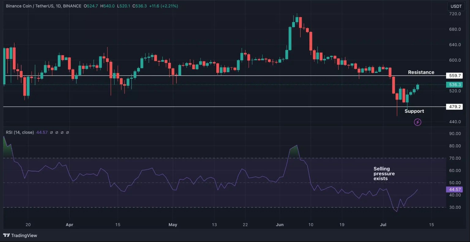 Bnb Chart