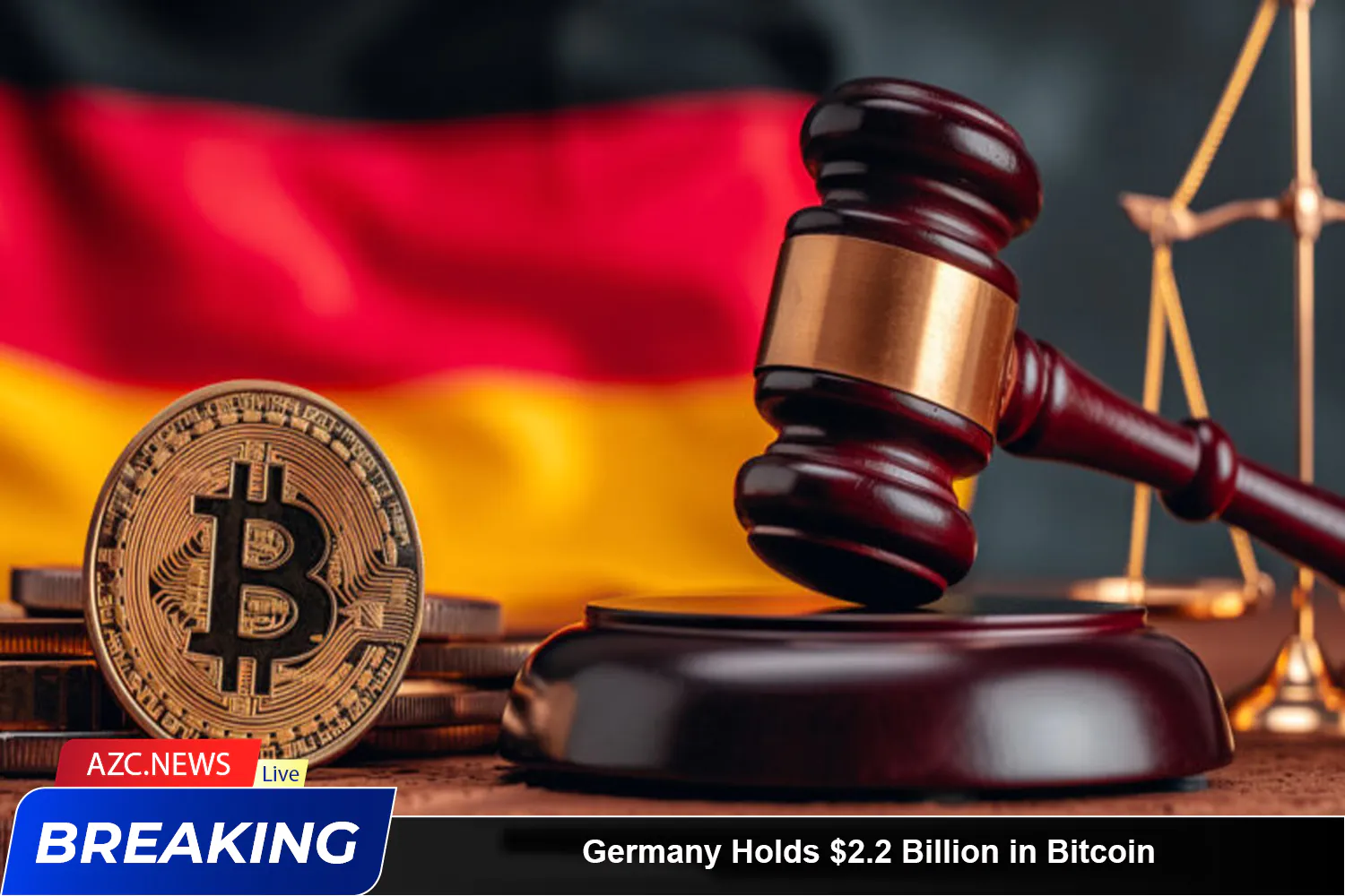 Germany Holds $2,2 Billion In Bitcoin, Representing 10% Of The Total Trading Volume
