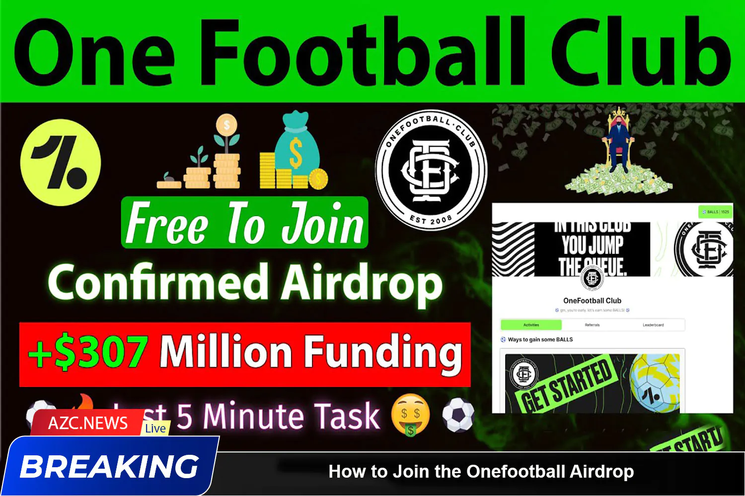 How To Join The Onefootball Airdrop