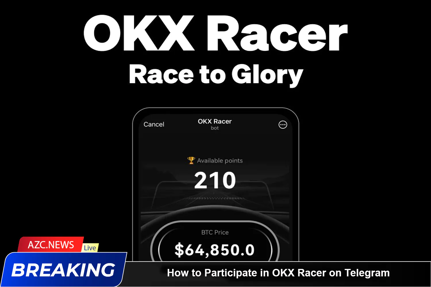 How To Participate In Okx Racer On Telegram