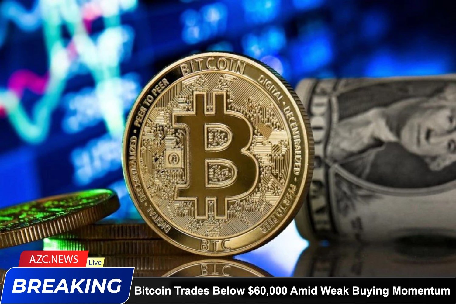 Azcnews Bitcoin Trades Below $60,000 Amid Weak Buying Momentum