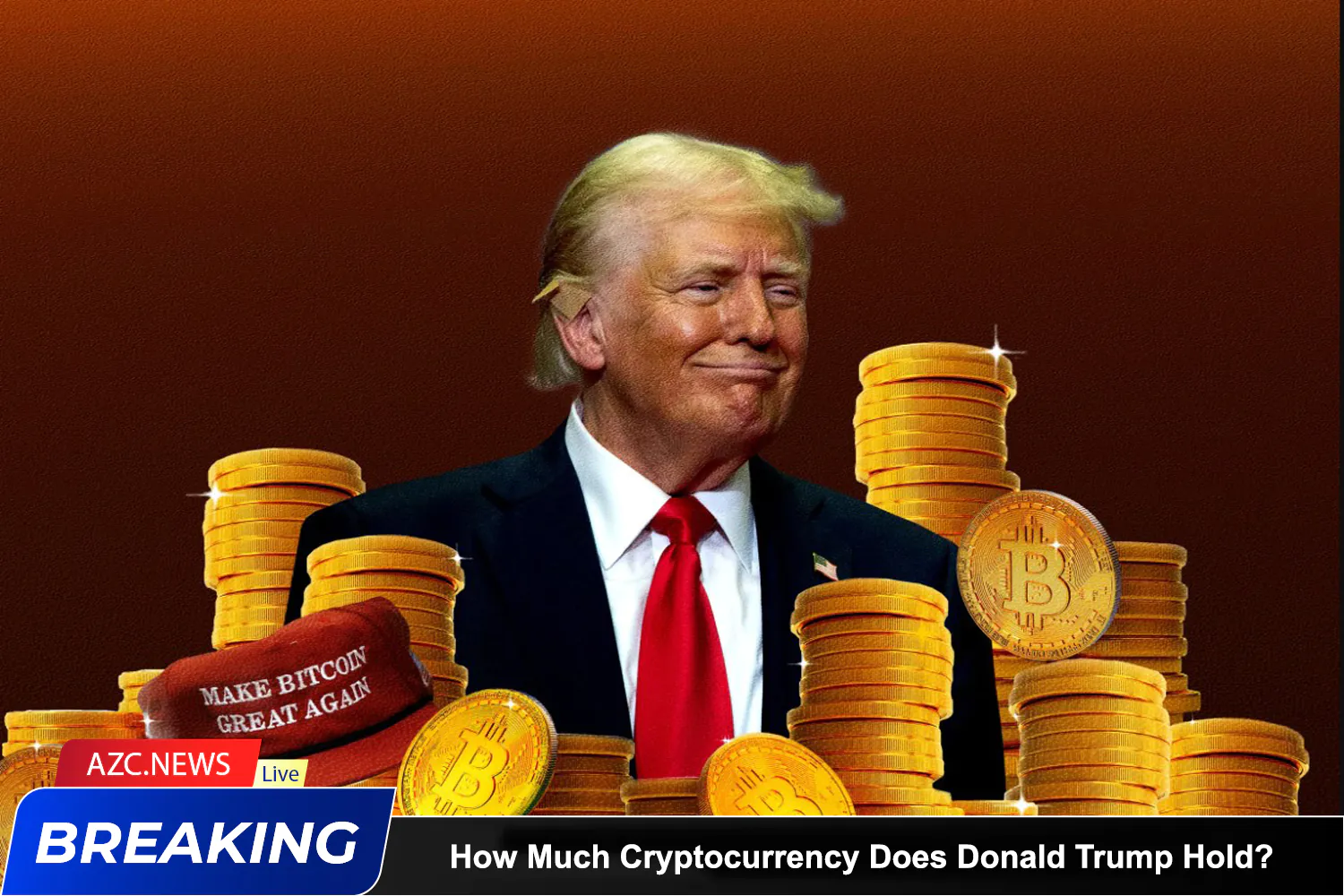 Azcnews How Much Cryptocurrency Does Donald Trump Hold