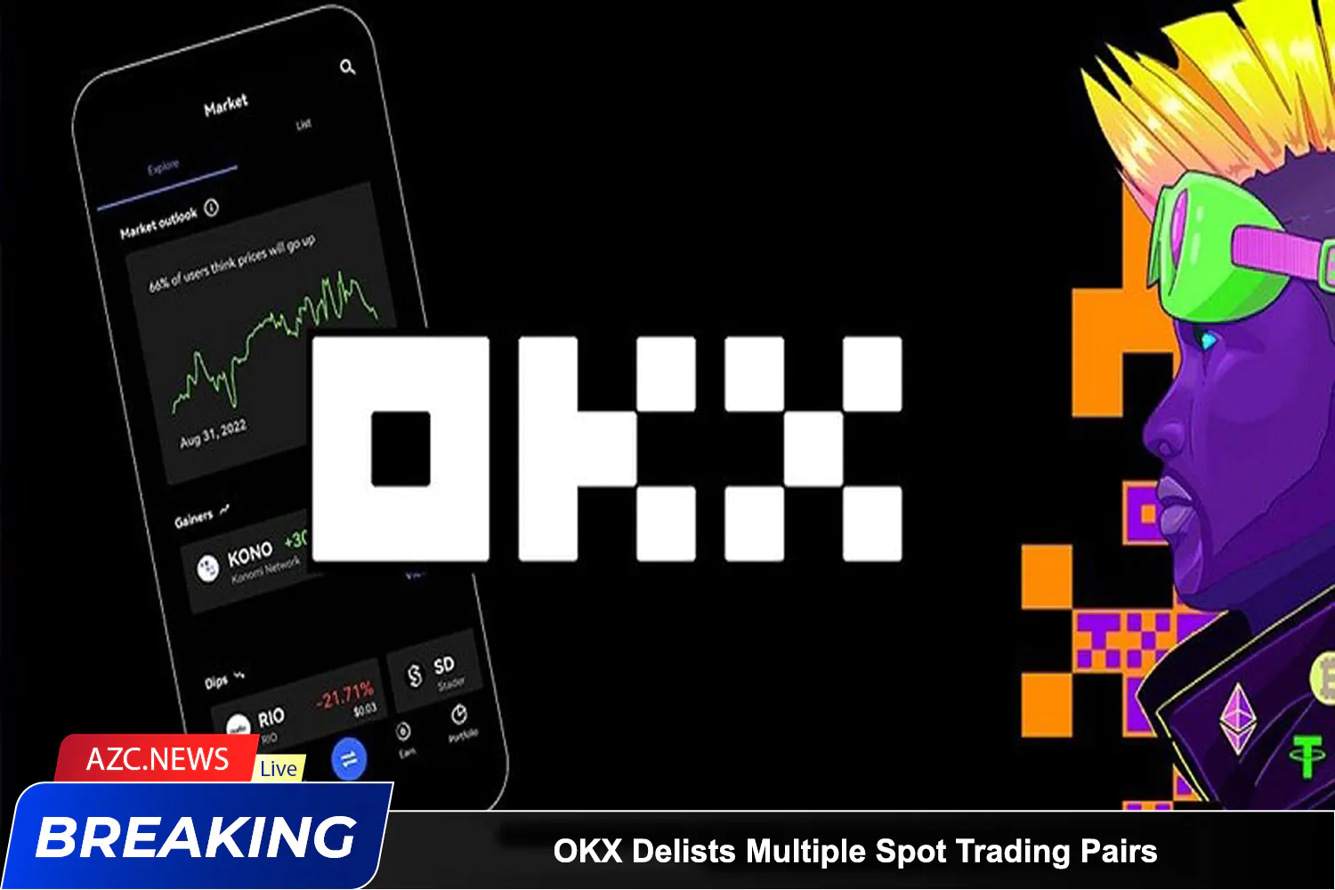 Azcnews Okx Delists Multiple Spot Trading Pairs