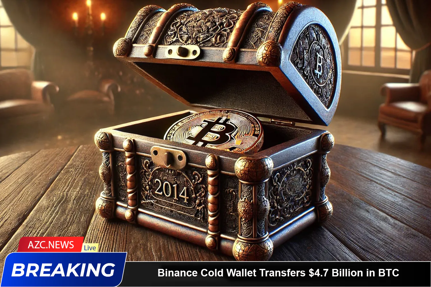 Binance Cold Wallet Transfers $4,7 Billion In Btc Before Market Correction