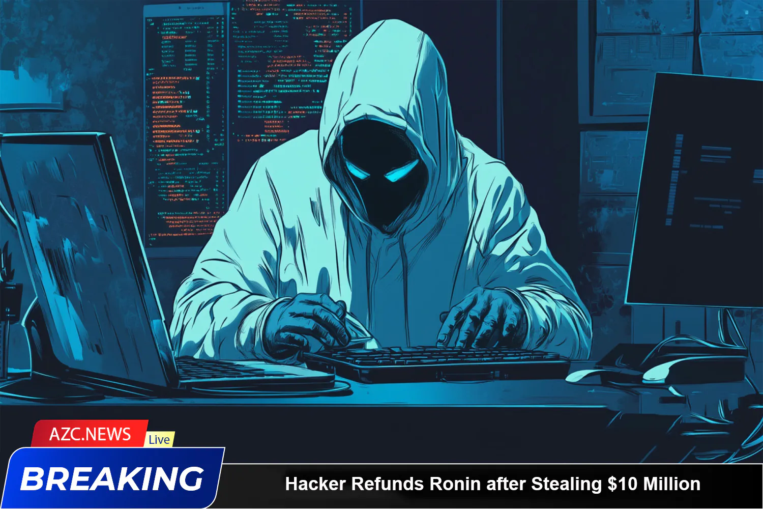 Hacker Refunds Ronin After Stealing $10 Million