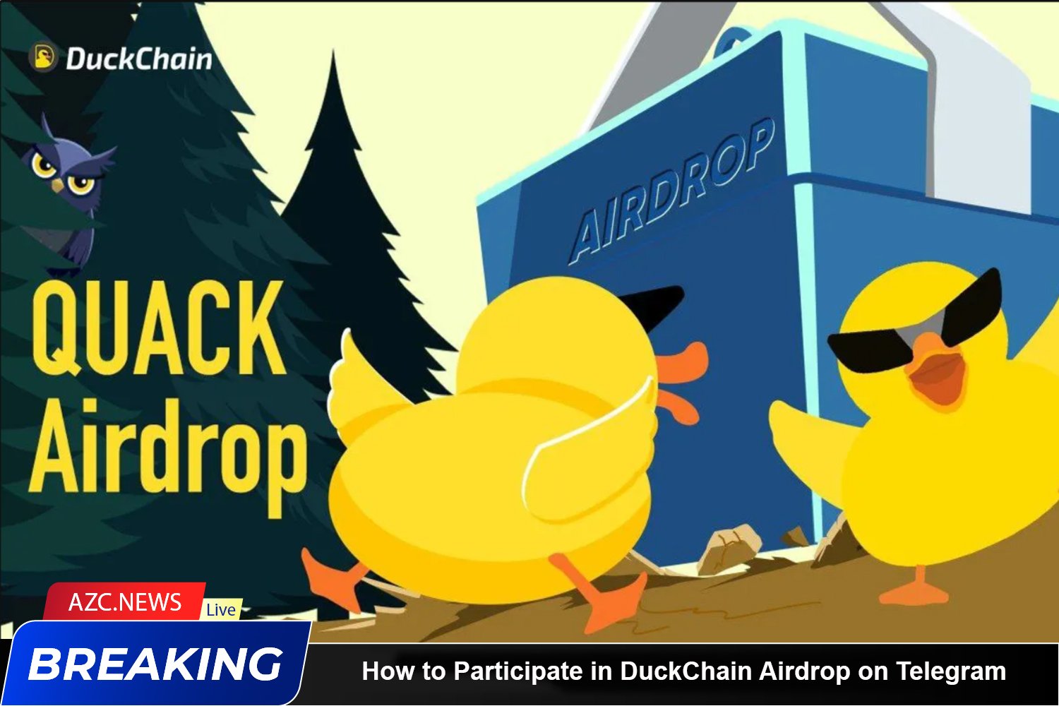 How To Participate In Duckchain Airdrop On Telegram