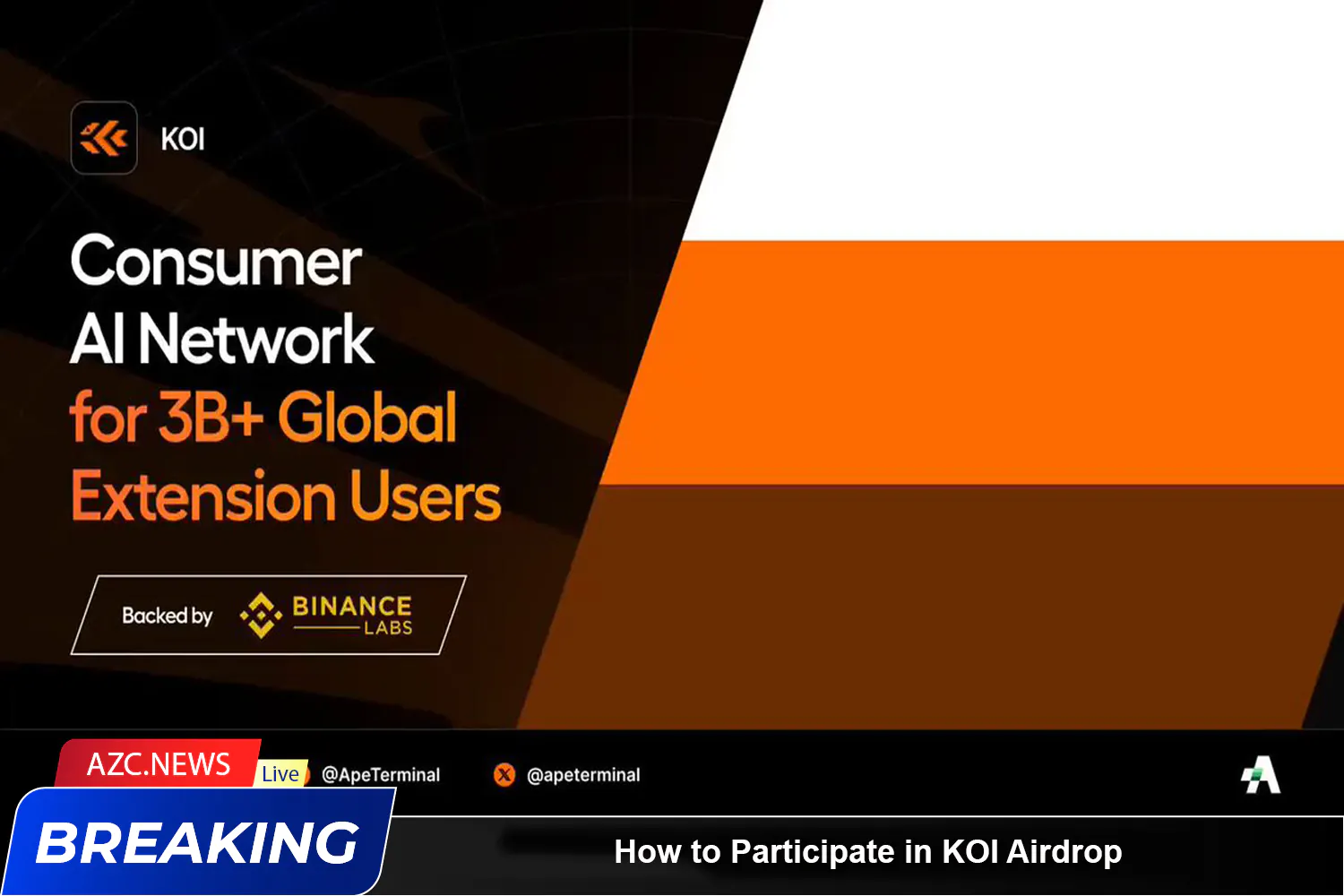 How To Participate In Koi Airdrop